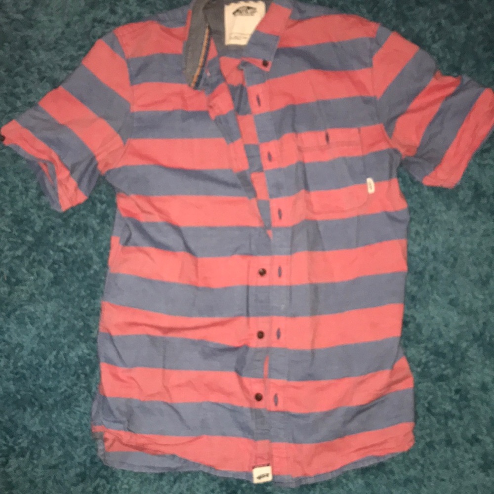 Men’s medium Vans button up shirt